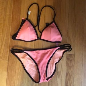 Barely worn pink Victoria’s Secret bikini